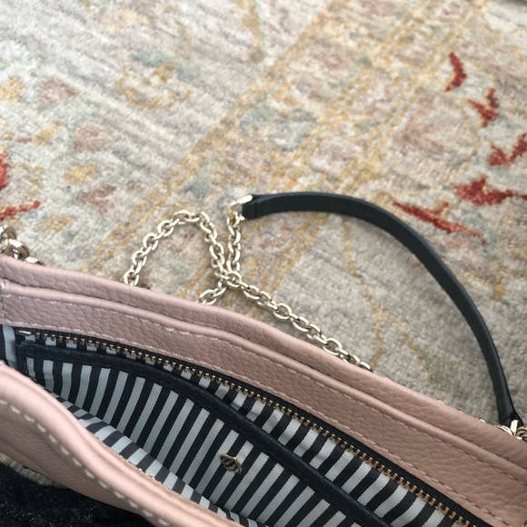 Kate Spade leather 2-tone chain crossbody messenger bag - Picture 5 of 5